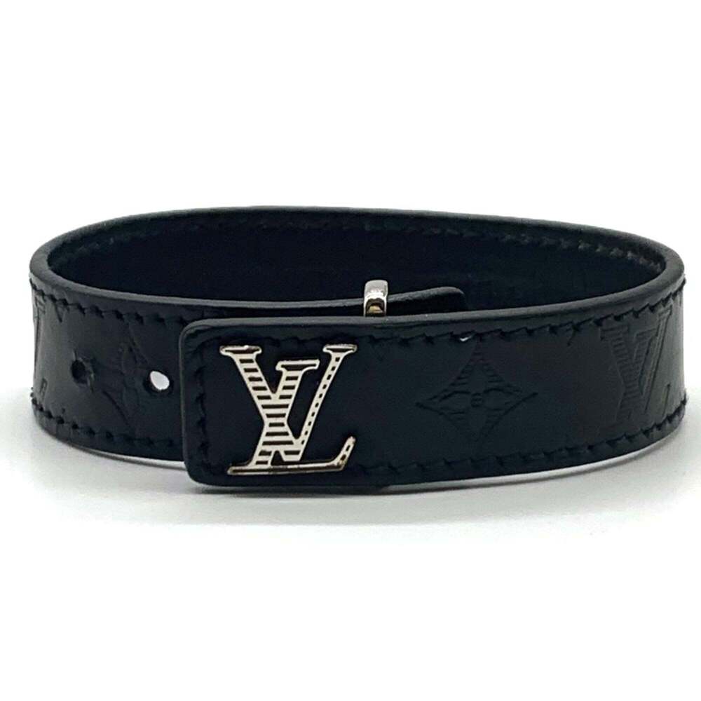 LOUIS VUITTON Leather Charm Bracelet